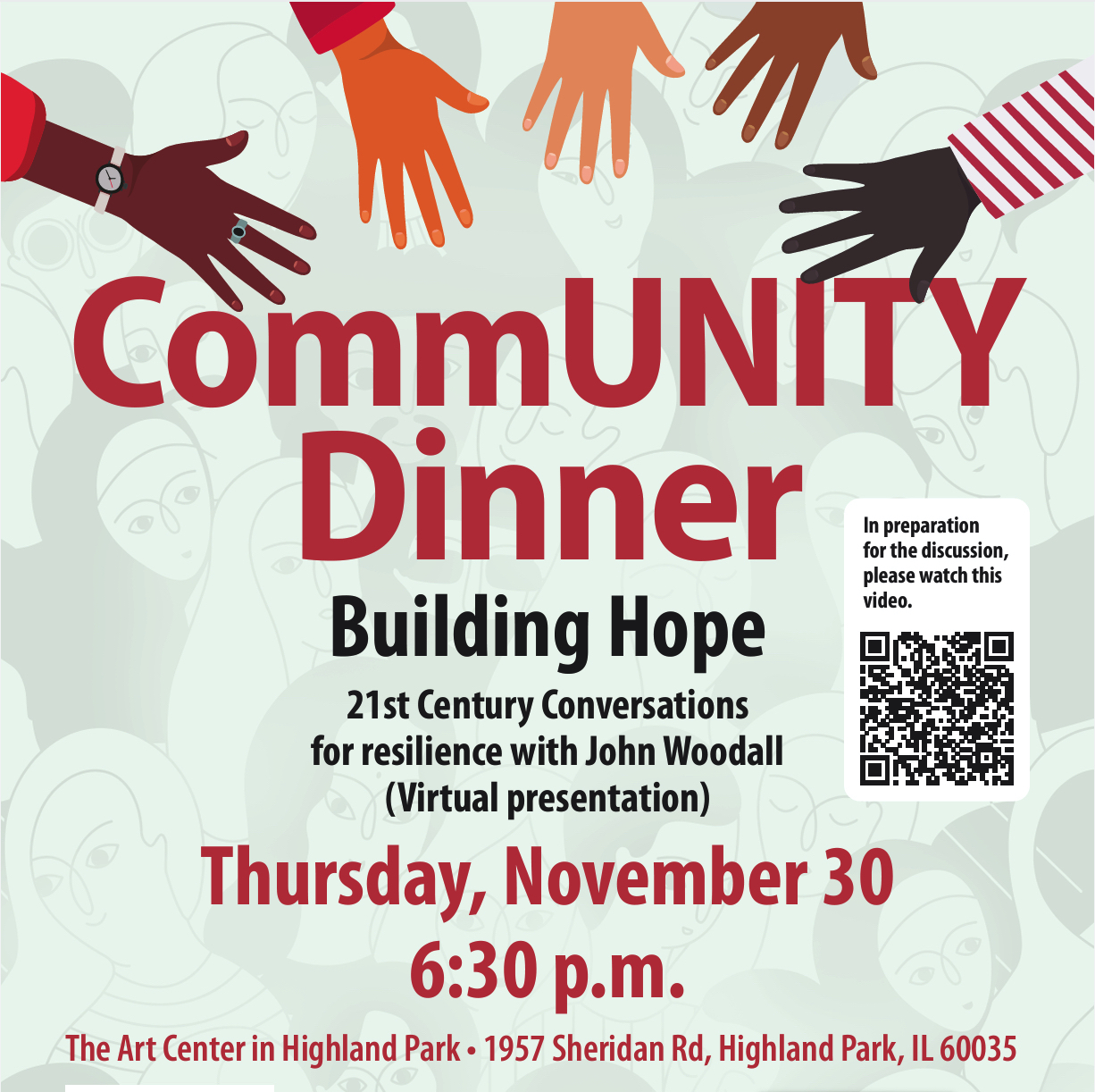 COMMUNITY DINNER - Building Hope!